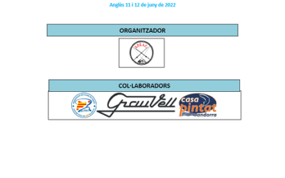 CONVOCATORIA 1ª FASE PREVIA DEL XXXIII CAMPEONATO DE CATALUÑA SALMÓNIDOS MOSCA 2022